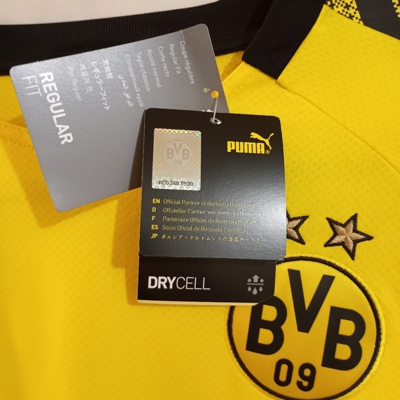 Puma borussia dortmund replica jersey size L - Picture 4 of 6